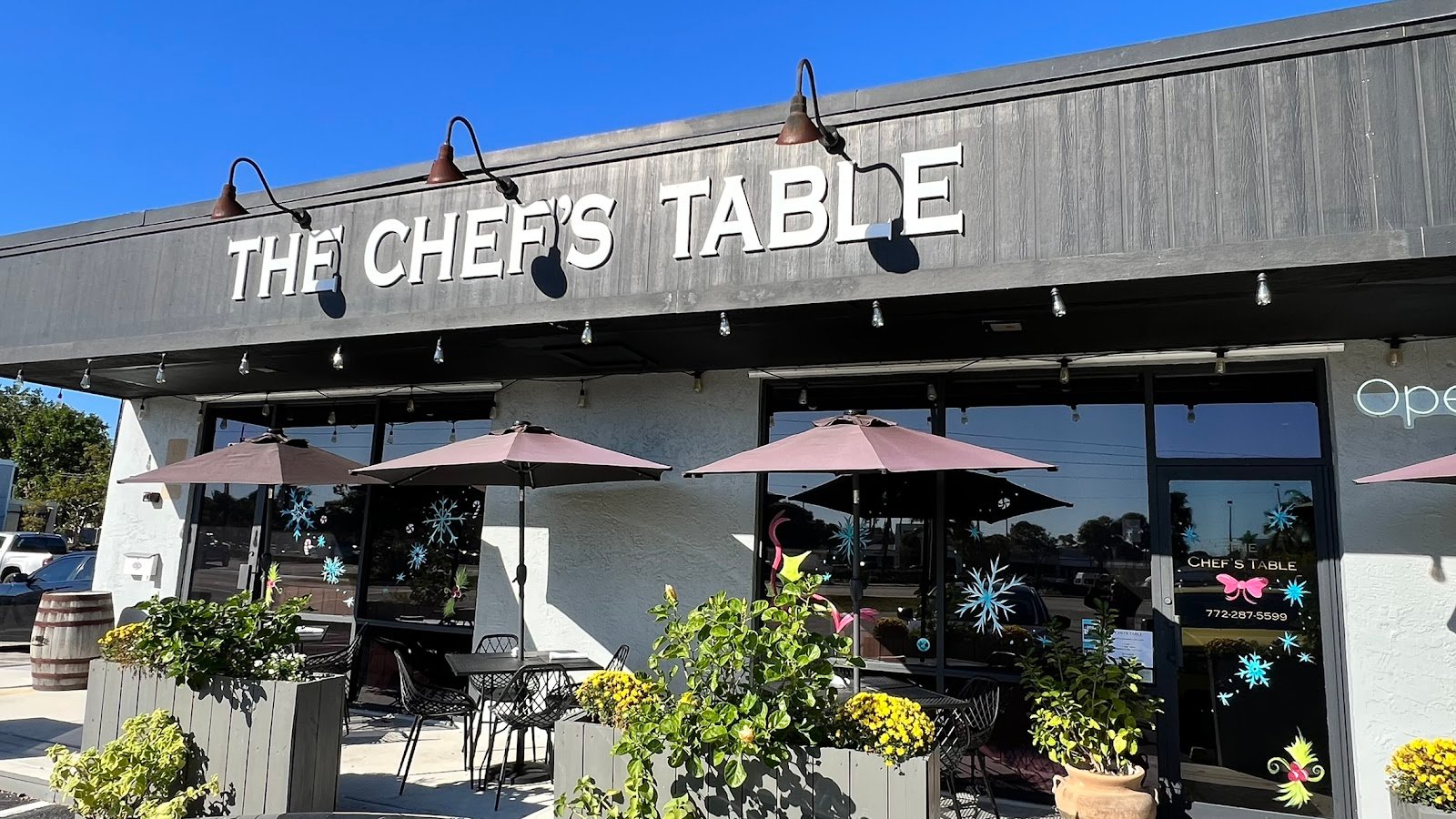 THE CHEF'S TABLE