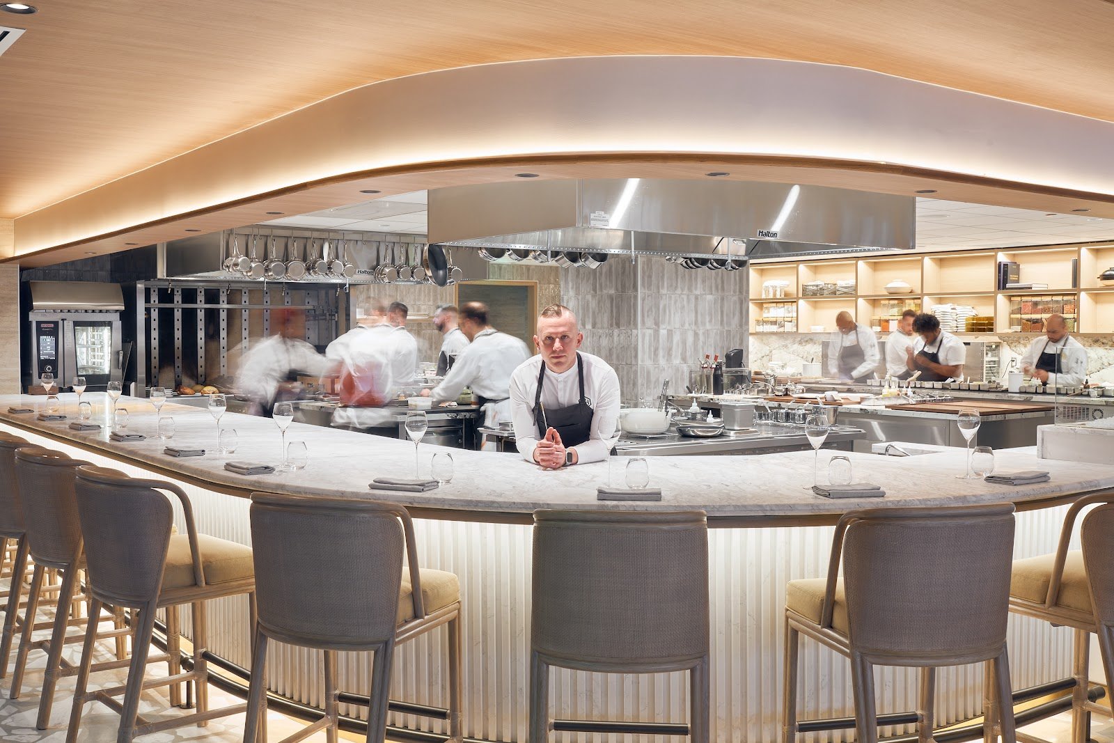 CHEF'S COUNTER AT MAASS
