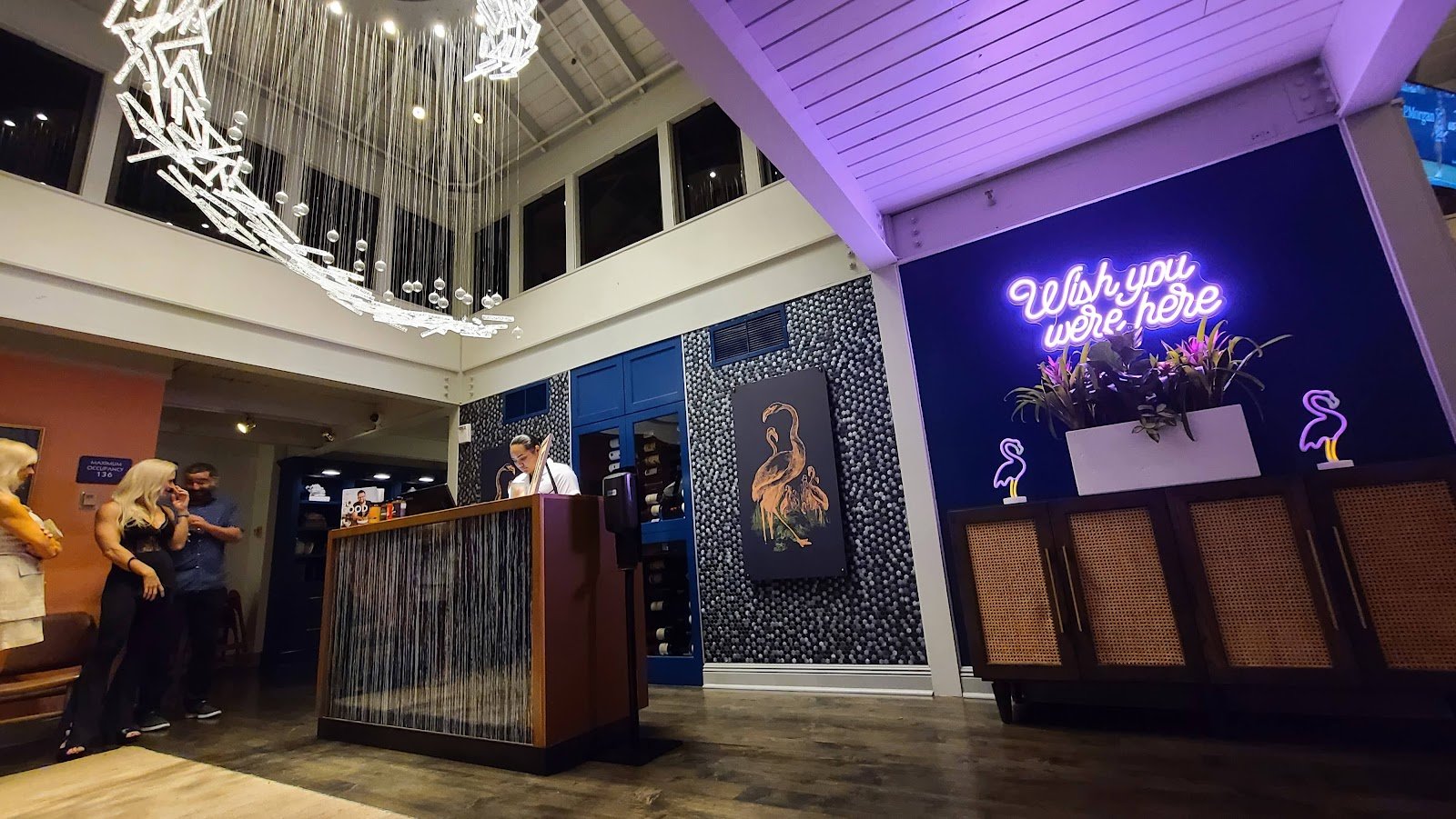 FOUR FLAMINGOS, A RICHARD BLAIS FLORIDA KITCHEN